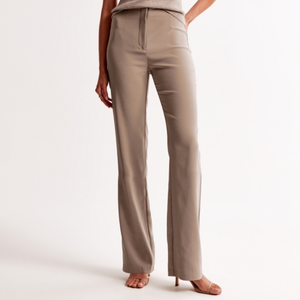 High Rise Slim Boot Trouser